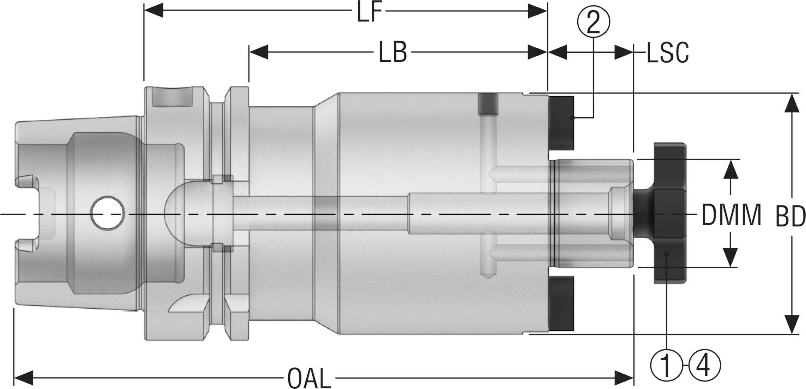 HSKA100-SM27-160-L1 | Secotools.com